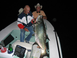 tarpon night fishing carl awol ball guide